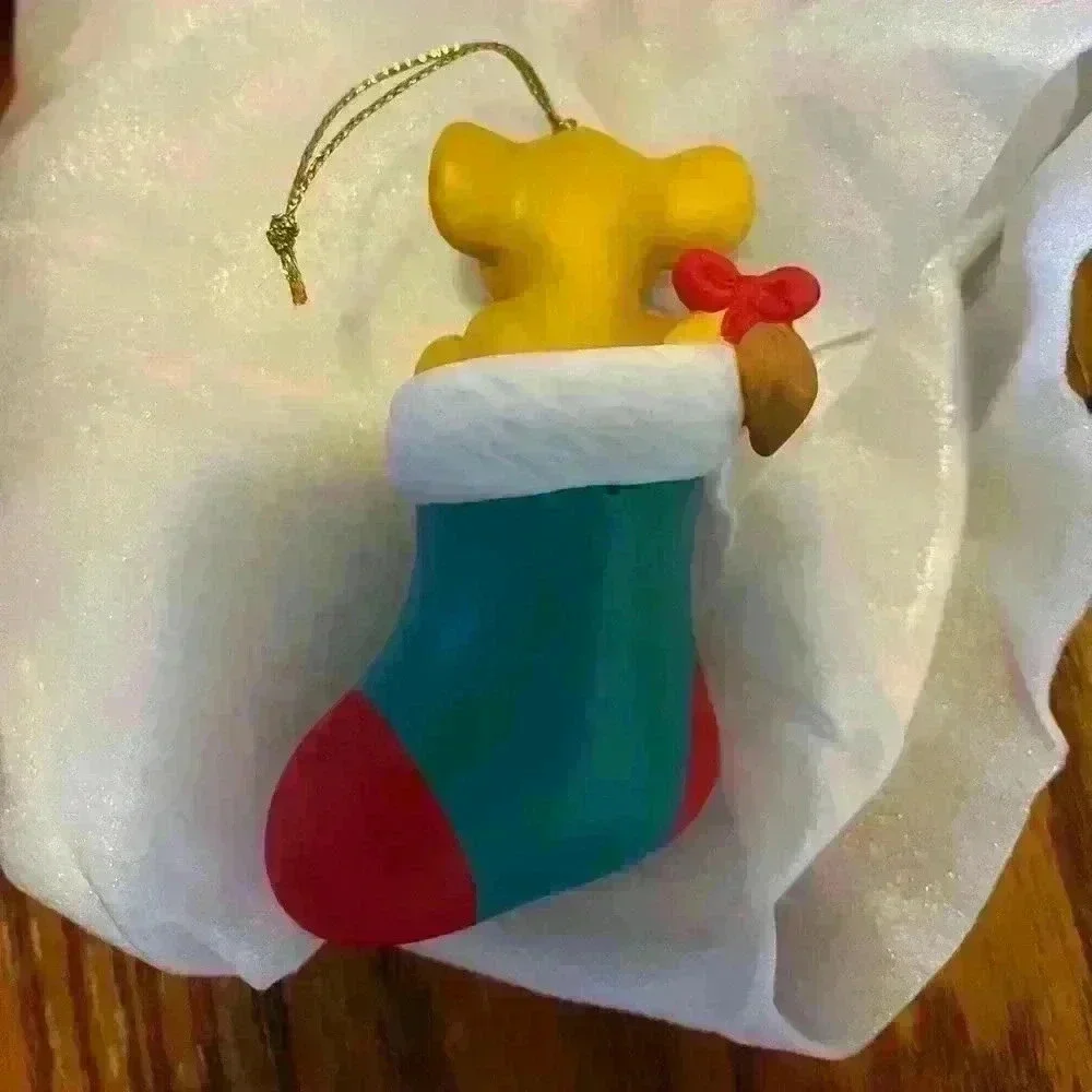 Grolier Disney Christmas Ornament Simba 1997 The Lion King-Porcelain/Ceramic